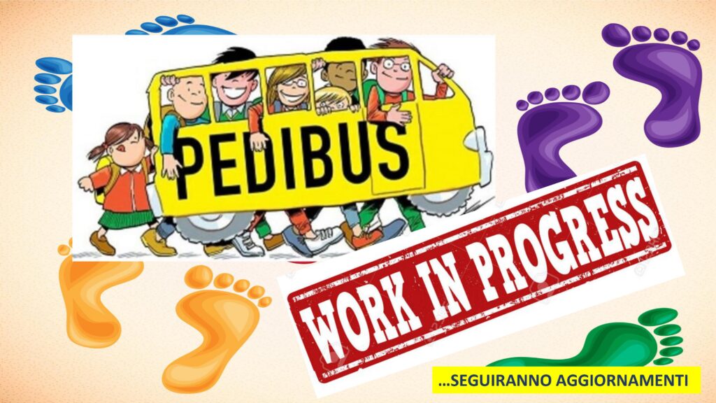 STA PARTENDO IL PEDIBUS a. s. 2021-2022